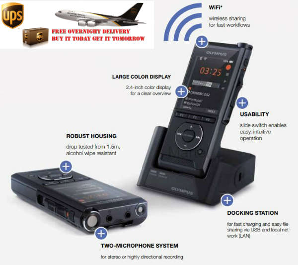 FIGURE 1 – Front view of Olympus DS9500